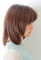 Layered cut on Graduation cut with Mash bangs is cute. side