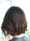 Slightly cute and elegant hairstyle by soft wave back