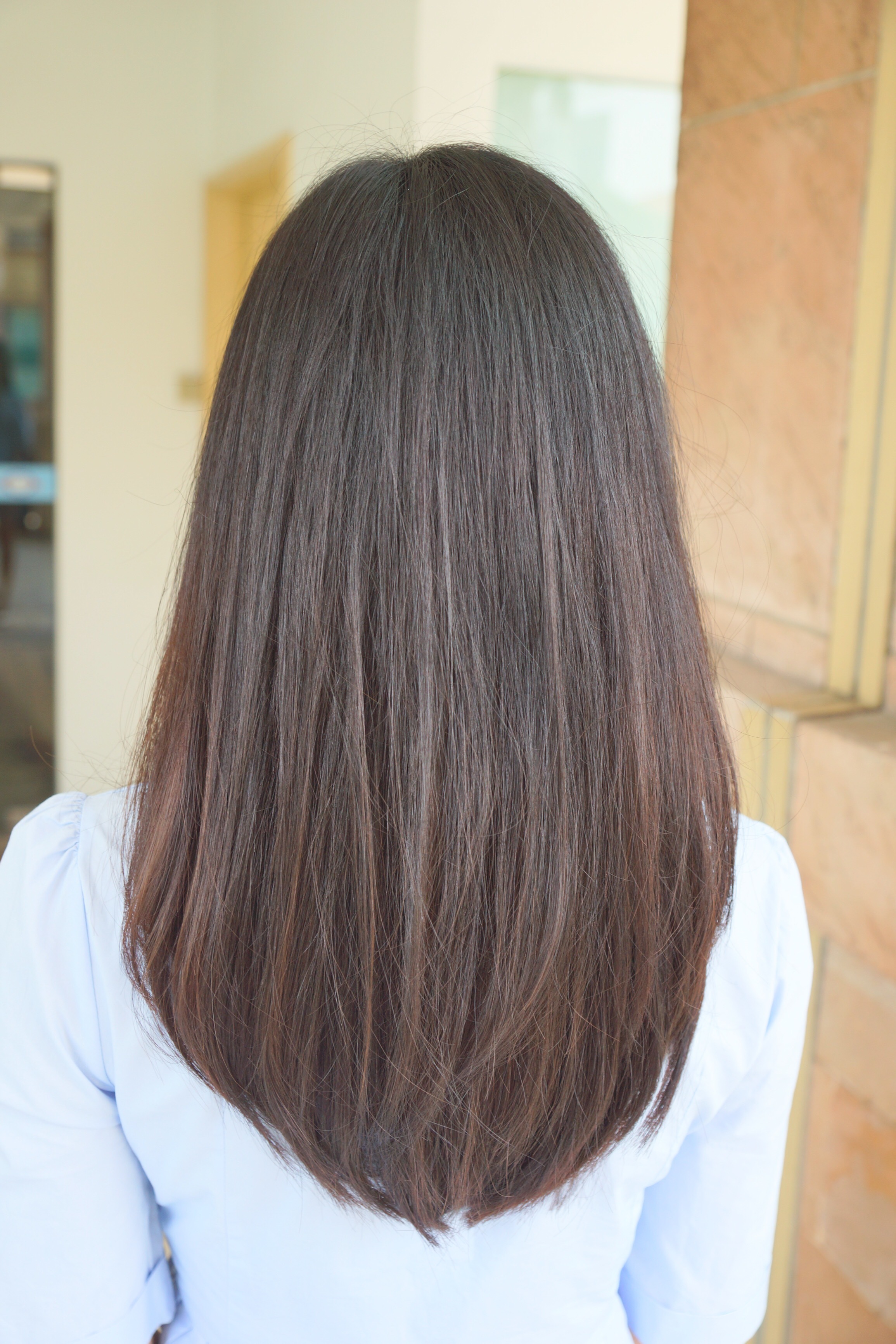 Long Straight Hair Style | After | シンガポール美容院・美容室＜MICHAELA＞