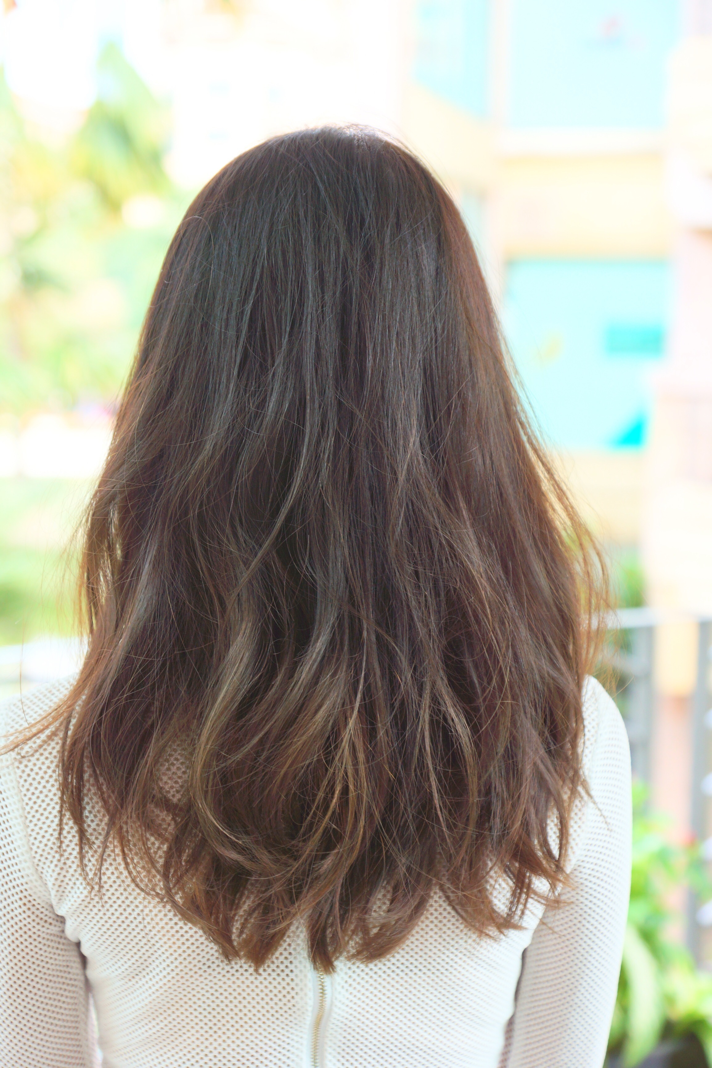 korean layered haircuts for long hair back view